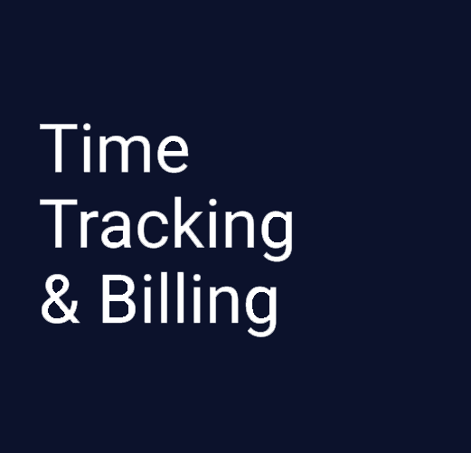 Time Tracking and Billing